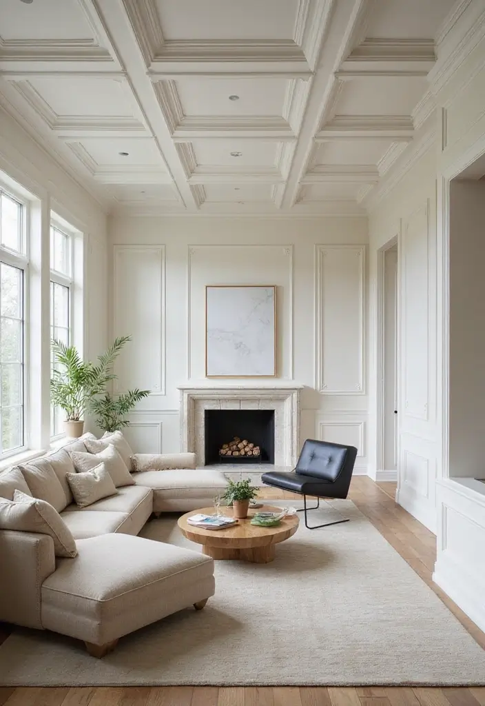 25 Coffered Ceiling Inspirations That Elevate Any Room - 12. Cohesive Room Design