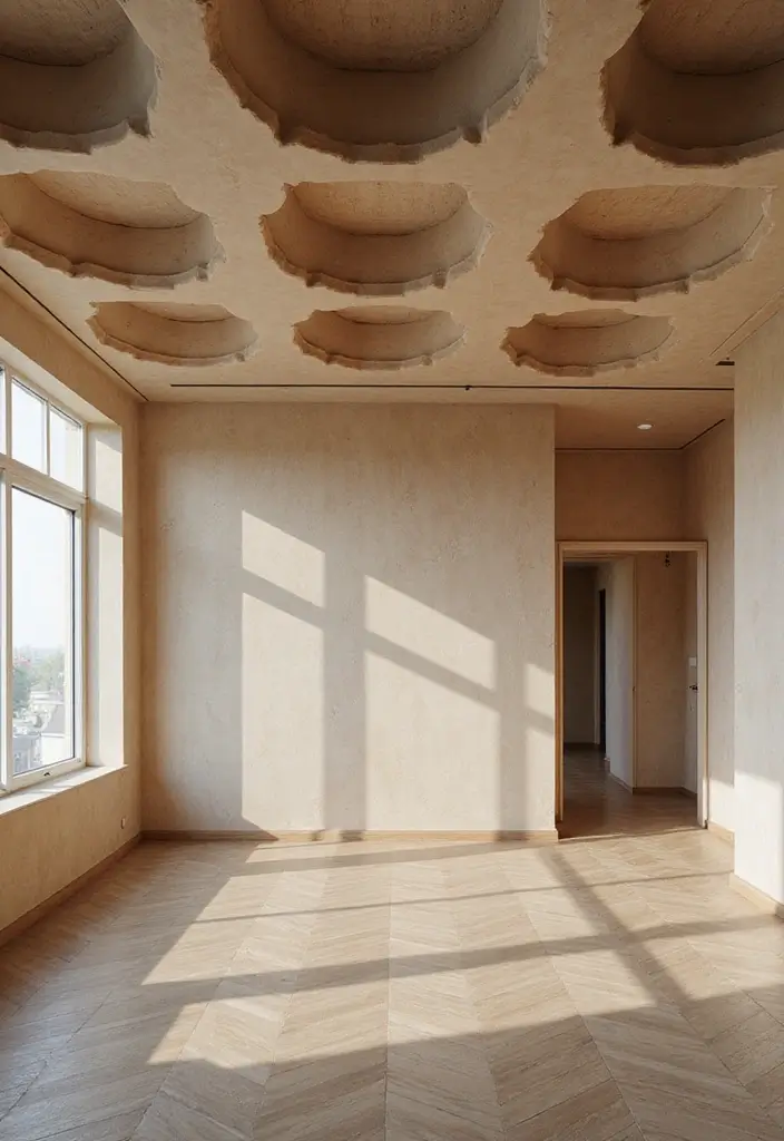 25 Coffered Ceiling Inspirations That Elevate Any Room - 13. Custom Shapes