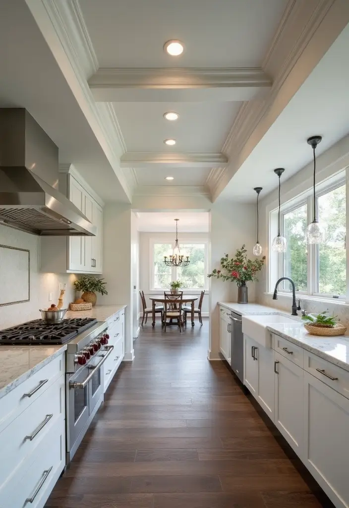 25 Coffered Ceiling Inspirations That Elevate Any Room - 23. Smart Home Integration