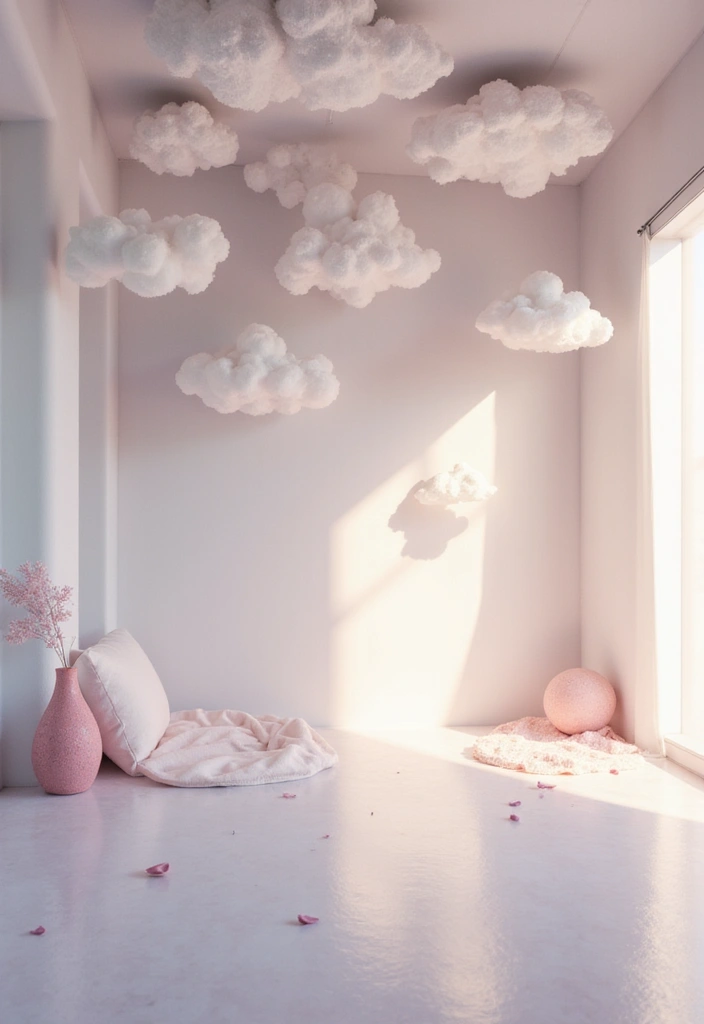 25 Modern Ceiling Designs That Redefine Elegance - 21. Floating Clouds