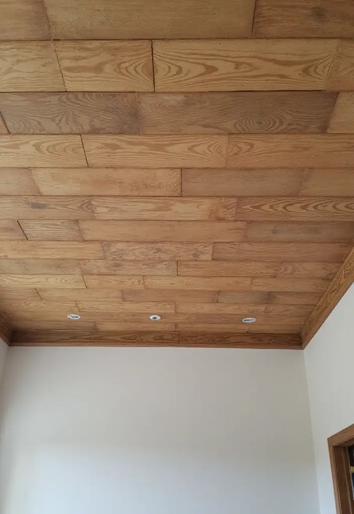 25 Painted Ceiling Inspirations That Totally Transform a Room - 11. Faux Finishes