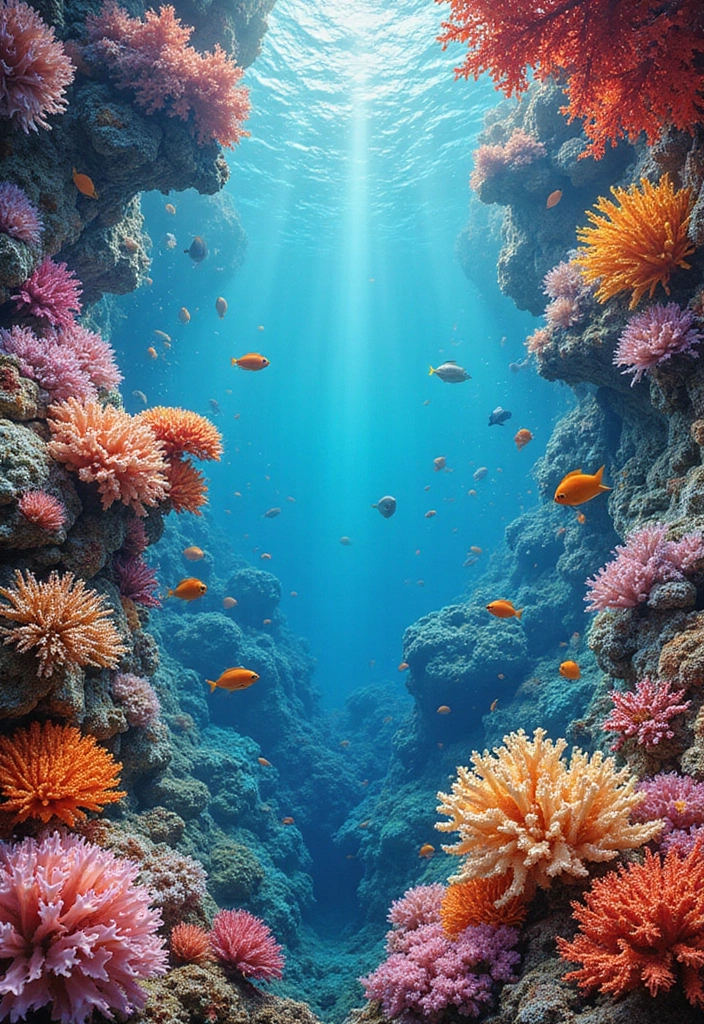 25 Painted Ceiling Inspirations That Totally Transform a Room - 24. Coral Reef Inspirations