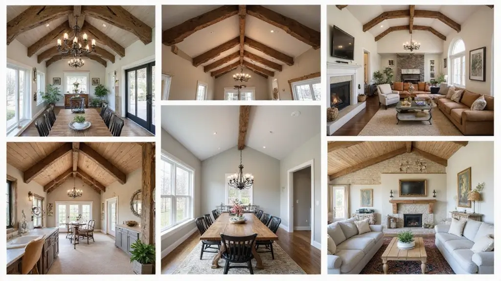 25 Vaulted Ceiling Beam Inspirations That Steal the Show