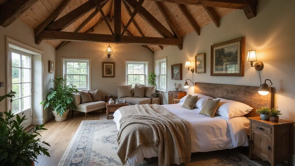 25 Vaulted Ceiling Bedroom Inspirations That Feel Dreamy