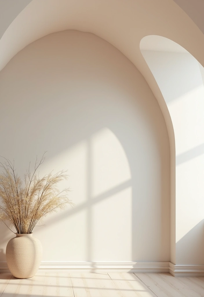 25 Vaulted Ceiling Ideas That Make Homes Feel Bigger - 5. Soft Palettes with Textured Walls