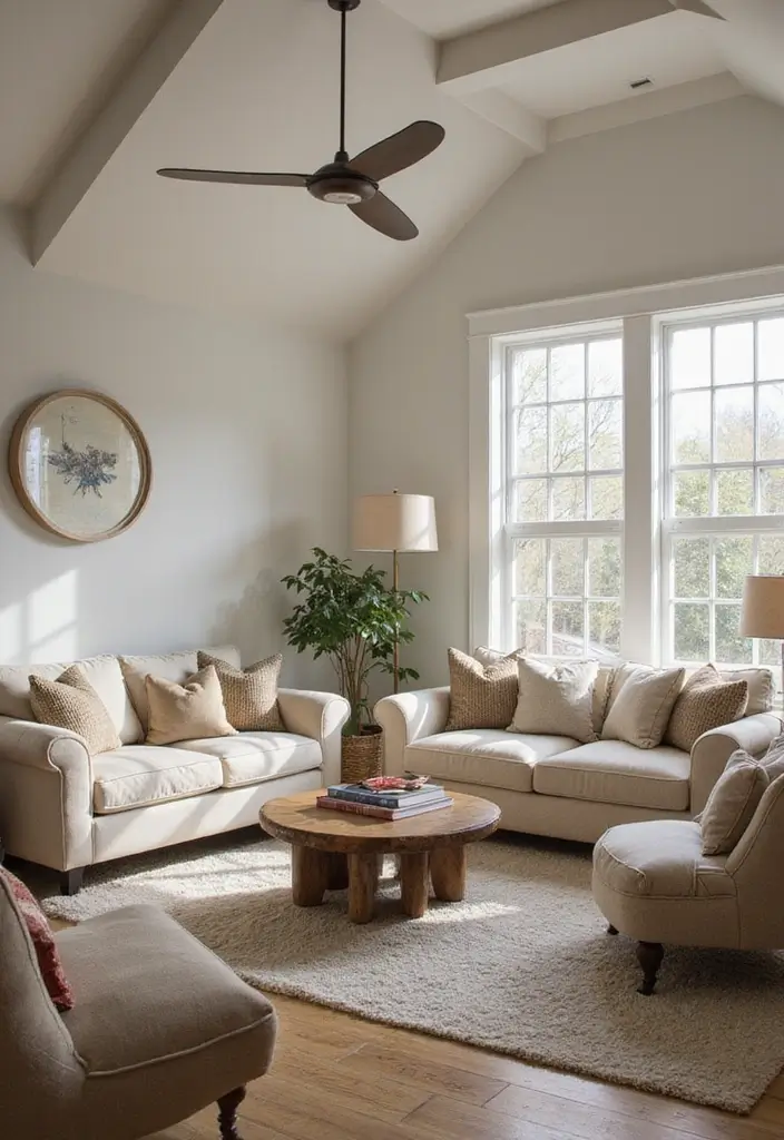 25 Vaulted Ceiling Living Room Inspirations That Wow Guests - 18. Creative Seating Arrangements
