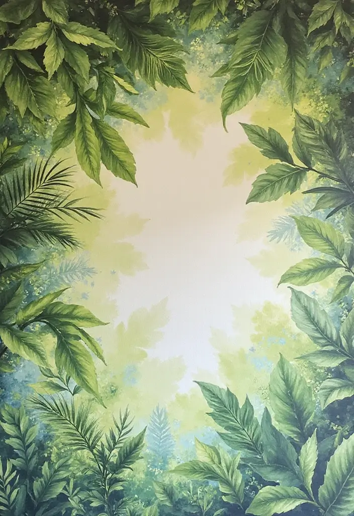 27 Ceiling Murals That Bring Art Into Interiors - 19. Eco-Friendly Murals