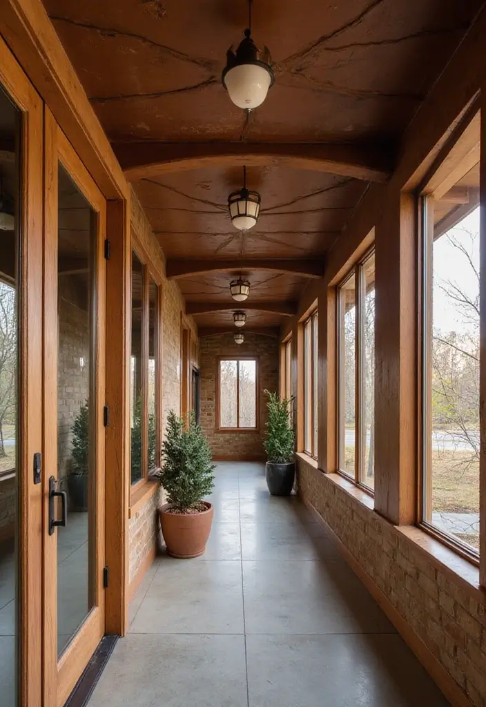 27 Fall Ceiling Designs for Hall That Feel Seasonal & Chic - 13. Rustic Metal Ceilings