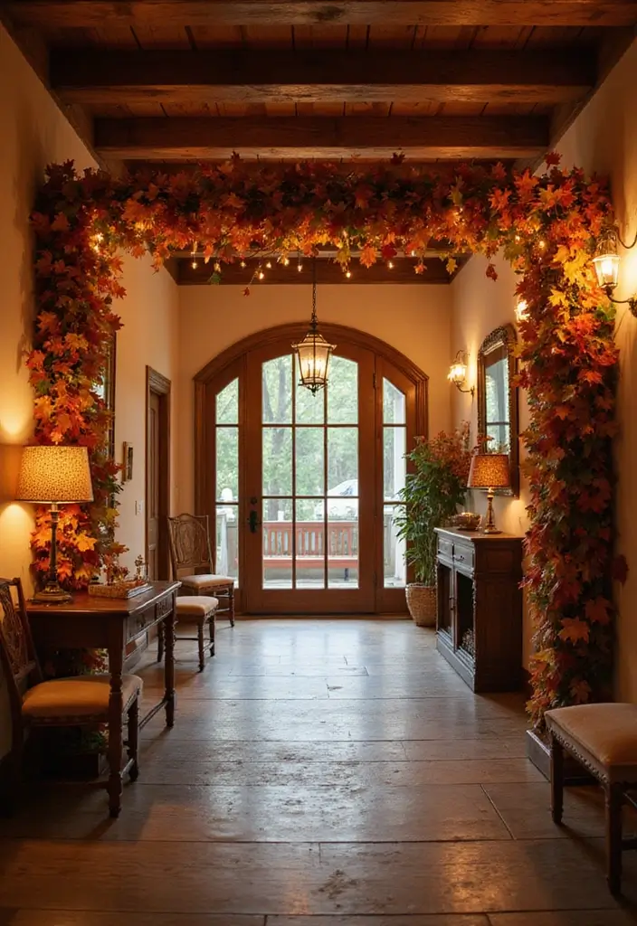 27 Fall Ceiling Designs for Hall That Feel Seasonal & Chic - 2. Cozy Faux Ceiling Beams