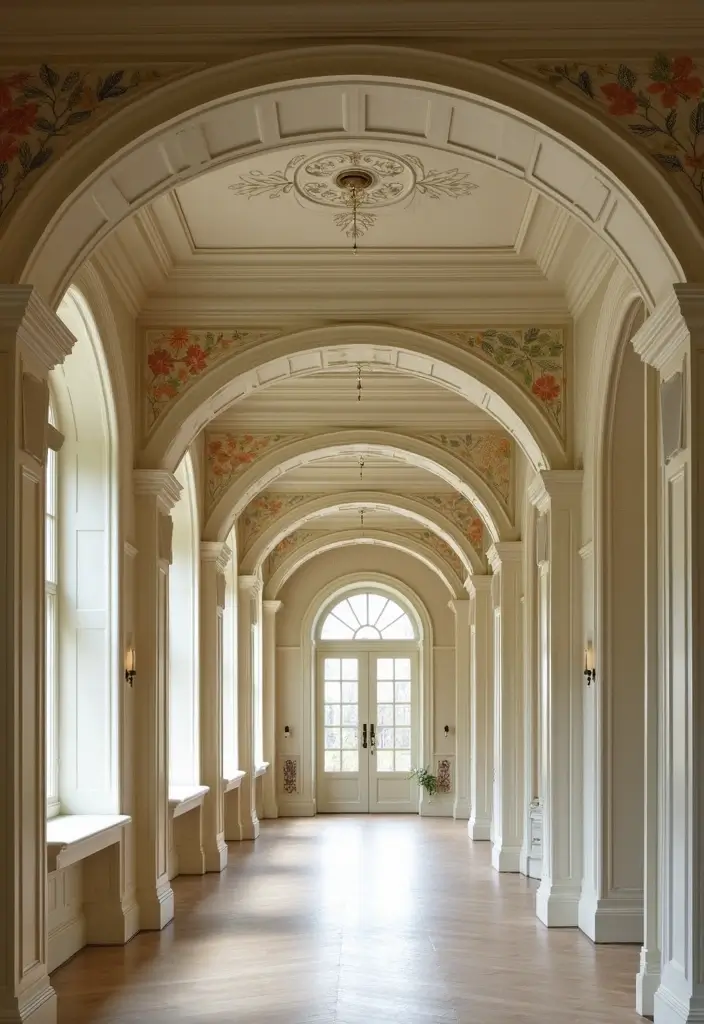 27 Fall Ceiling Designs for Hall That Feel Seasonal & Chic - 27. Seasonal Ceiling Cornices