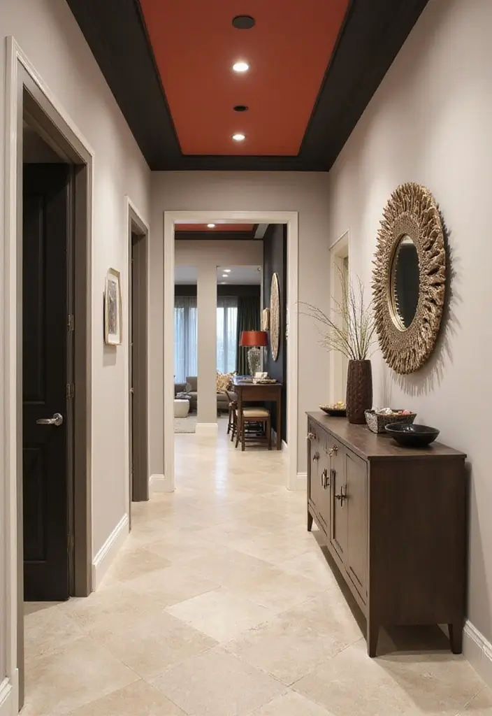 27 Hall Ceiling Designs Modern Homes Are Loving - 12. Accent Ceilings