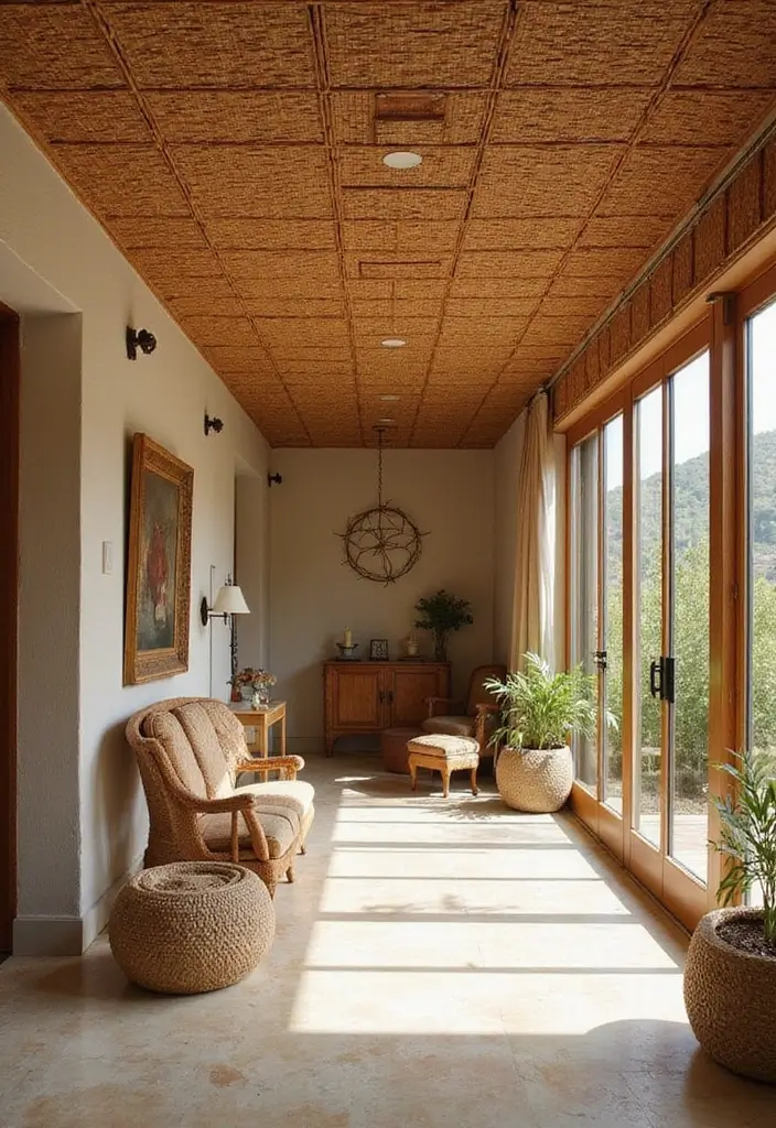 27 Hall Ceiling Designs Modern Homes Are Loving - 6. Textured Finishes