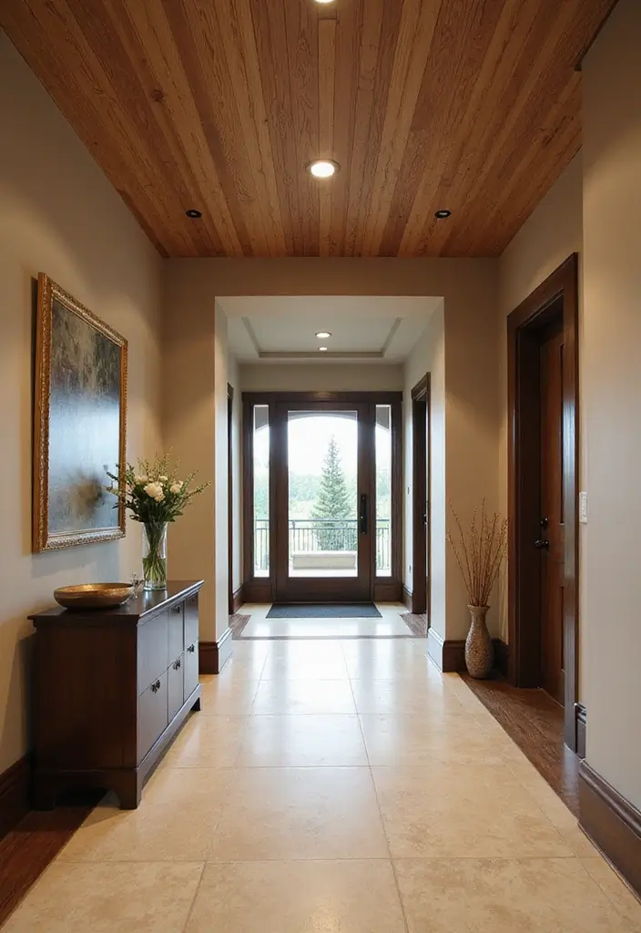 27 Hall Ceiling Designs Modern Homes Are Loving - 7. Faux Finishes