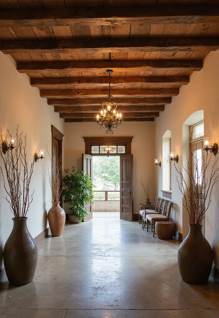 27 Hall False Ceiling Designs That Instantly Upgrade Interiors - 2. Reclaimed Wood Charm