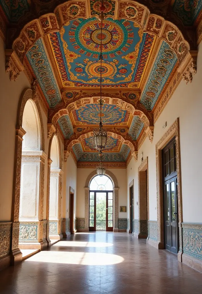 27 Hall False Ceiling Designs That Instantly Upgrade Interiors - 9. Artistic MDF Designs