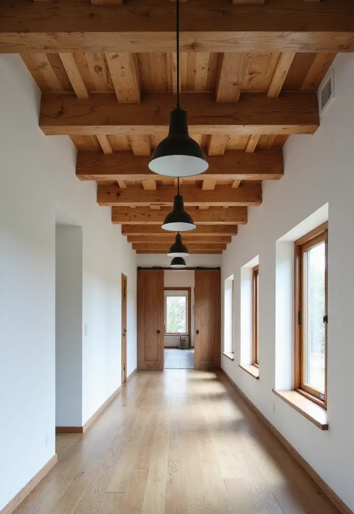 27 Hall POP Ceiling Designs Pinterest Can’t Get Enough Of - 10. Open Beams