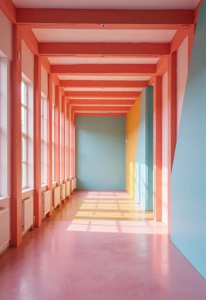 27 Hall POP Ceiling Designs Pinterest Can’t Get Enough Of - 23. Ceiling Stripes