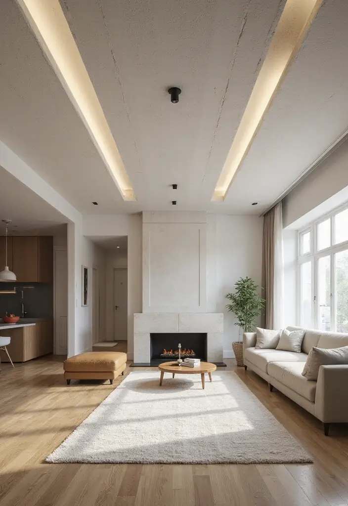 27 POP False Ceiling Designs That Modern Homes Love - 22. Multi-Purpose Solutions