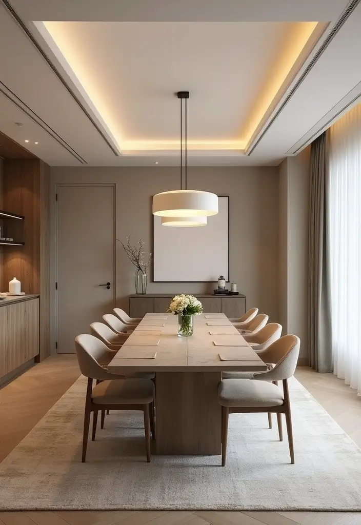 27 POP False Ceiling Designs That Modern Homes Love - 4. Minimalist Tray Ceilings