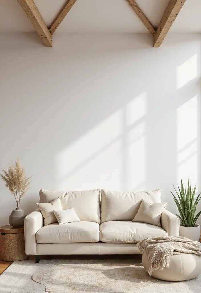 27 POP False Ceiling Designs That Modern Homes Love - 7. Simple Beams