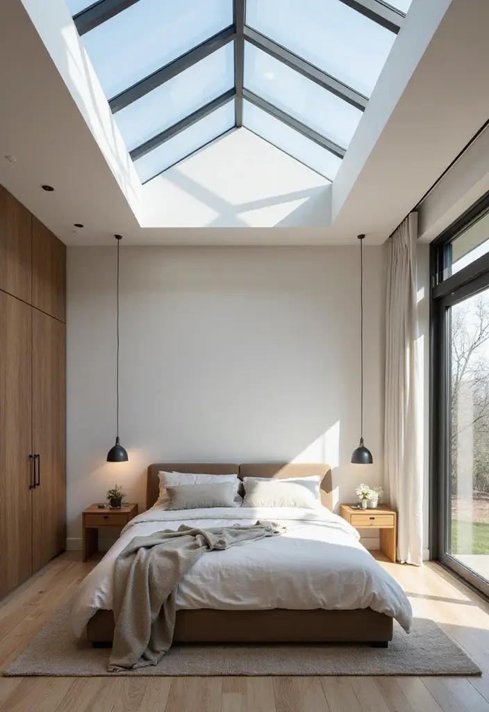 27 Tray Ceiling Bedroom Ideas That Look Sophisticated - 9. Glass & Illumination