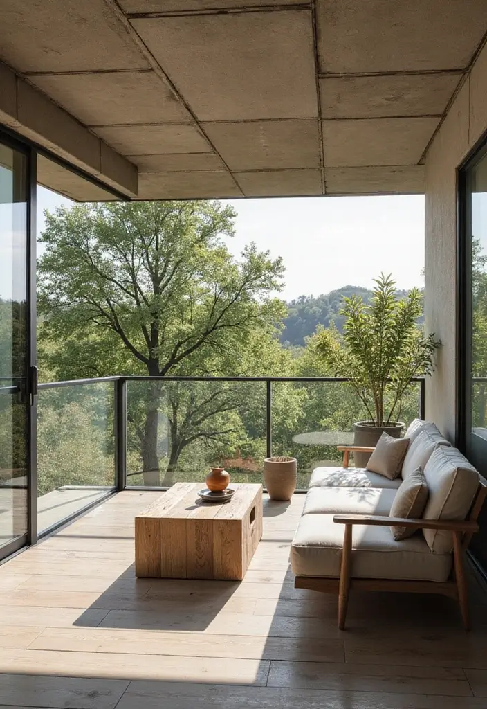 28 Balcony Ceiling Ideas That Complete Outdoor Spaces - 22. Sound-Absorbing Panels