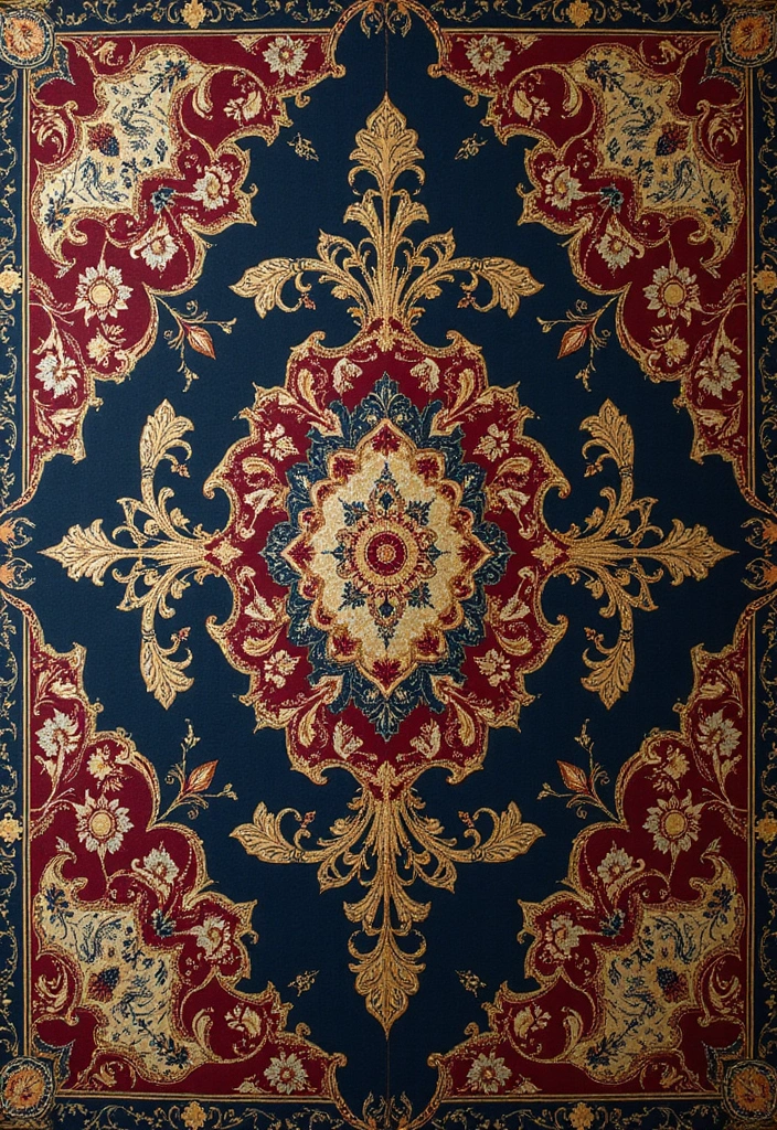 28 Ceiling Wallpaper Inspirations That Add Drama - 5. Vintage Paisley Patterns