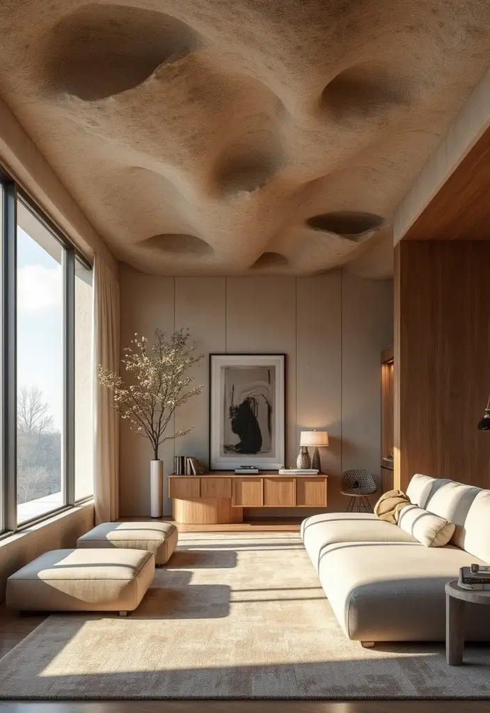 28 Cool Ceiling Ideas That Make Rooms Look Expensive - 12. Unique Ceiling Materials