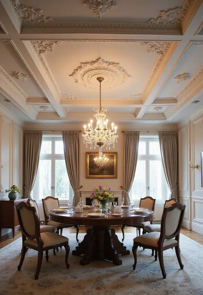 28 False Ceiling Designs That Work in Every Room - 12. Sustainable Plaster Designs