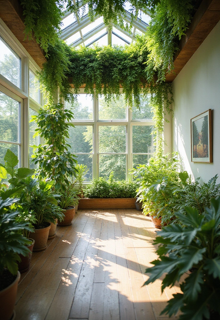 28 False Ceiling Designs That Work in Every Room - 14. Ceiling Gardens for a Green Touch
