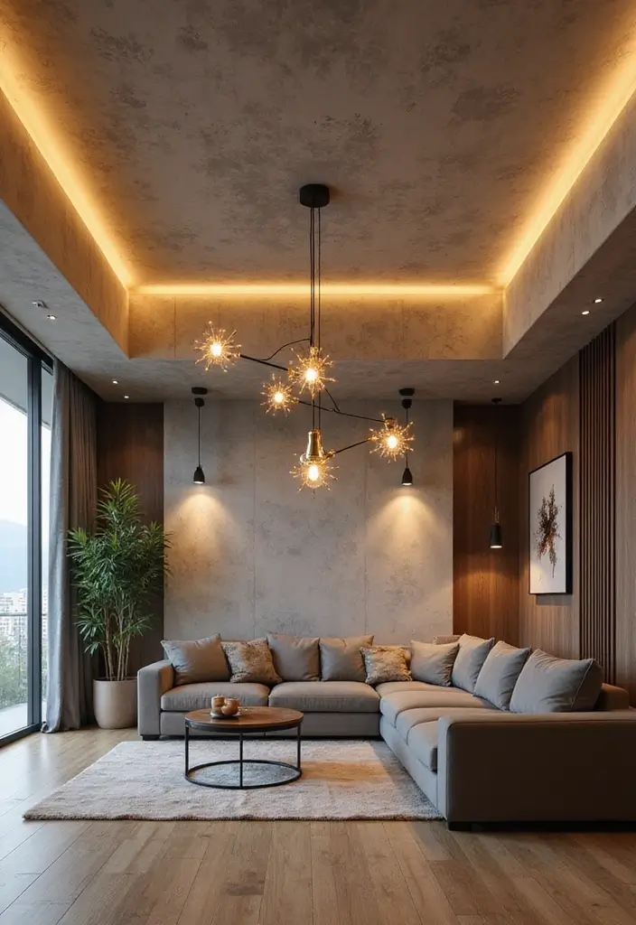 28 False Ceiling Designs That Work in Every Room - 9. Multi-Level Ceilings for Depth