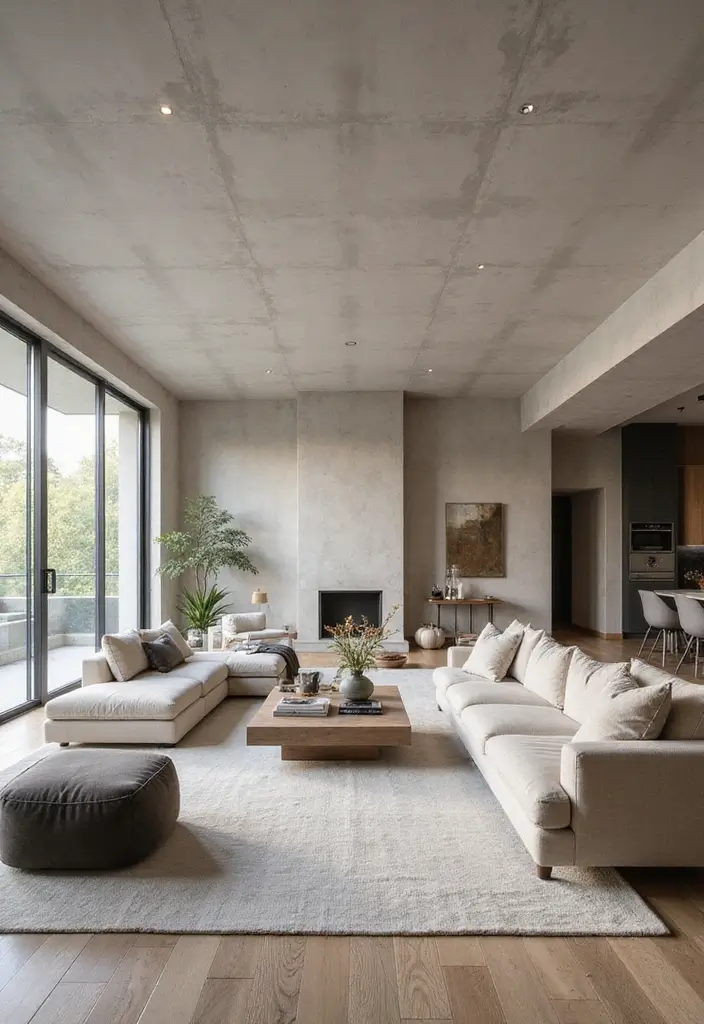 28 Gypsum Ceiling Designs That Create Smooth Perfection - 11. Open Concept Gypsum Ceilings