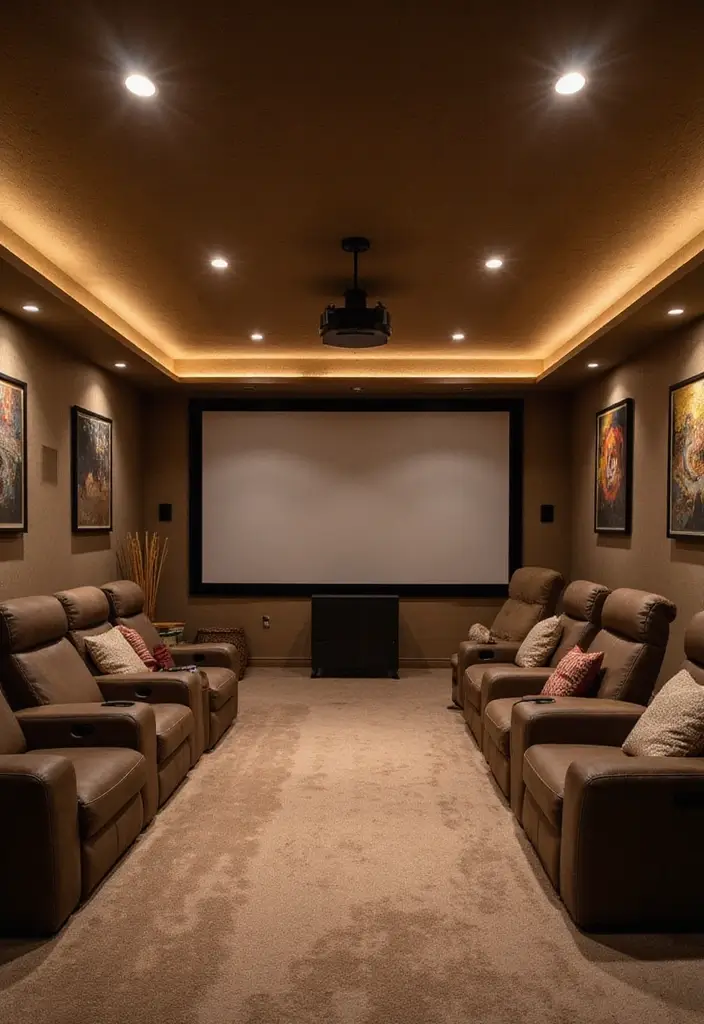 28 Gypsum Ceiling Designs That Create Smooth Perfection - 14. Integrated Lighting Features