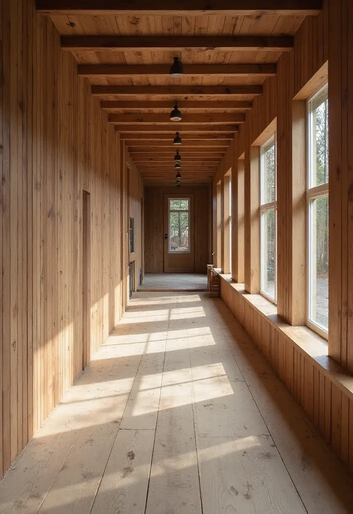 29 Ceiling Beam Designs That Add Architectural Charm - 12. Beams with Vertical Planks