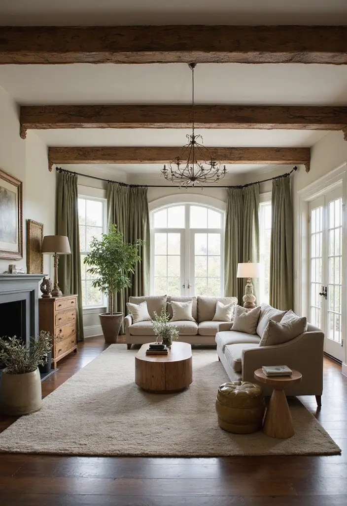 29 Ceiling Beam Designs That Add Architectural Charm - 9. Decorative Trim on Beams