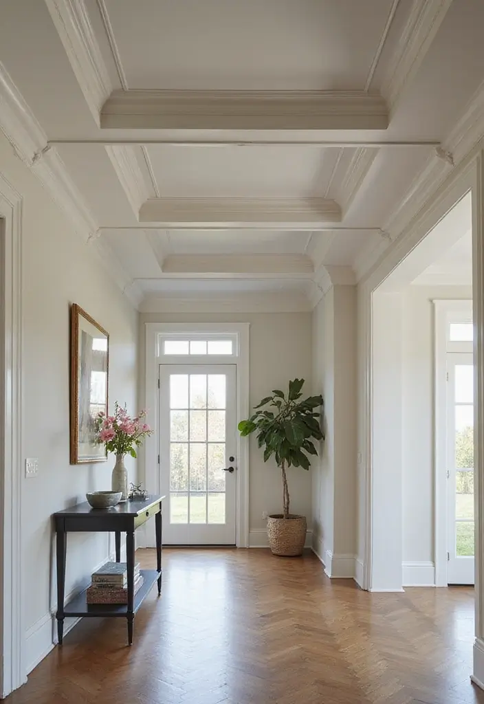 29 Ceiling Decoration Ideas That Instantly Upgrade Interiors 11 29 Ceiling Decoration Ideas That Instantly Upgrade Interiors - 11. Ceiling Molding for Elegance