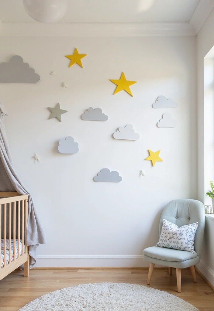 29 Ceiling Decoration Ideas That Instantly Upgrade Interiors 4 29 Ceiling Decoration Ideas That Instantly Upgrade Interiors - 4. Ceiling Decals: Easy and Fun