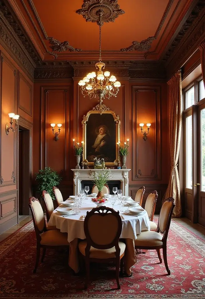29 Ceiling Molding Ideas That Add Architectural Depth - 1. Ornate Crown Molding