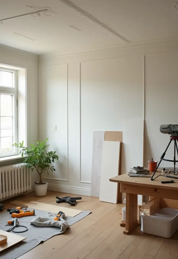 29 Ceiling Molding Ideas That Add Architectural Depth - 19. DIY Molding Installation