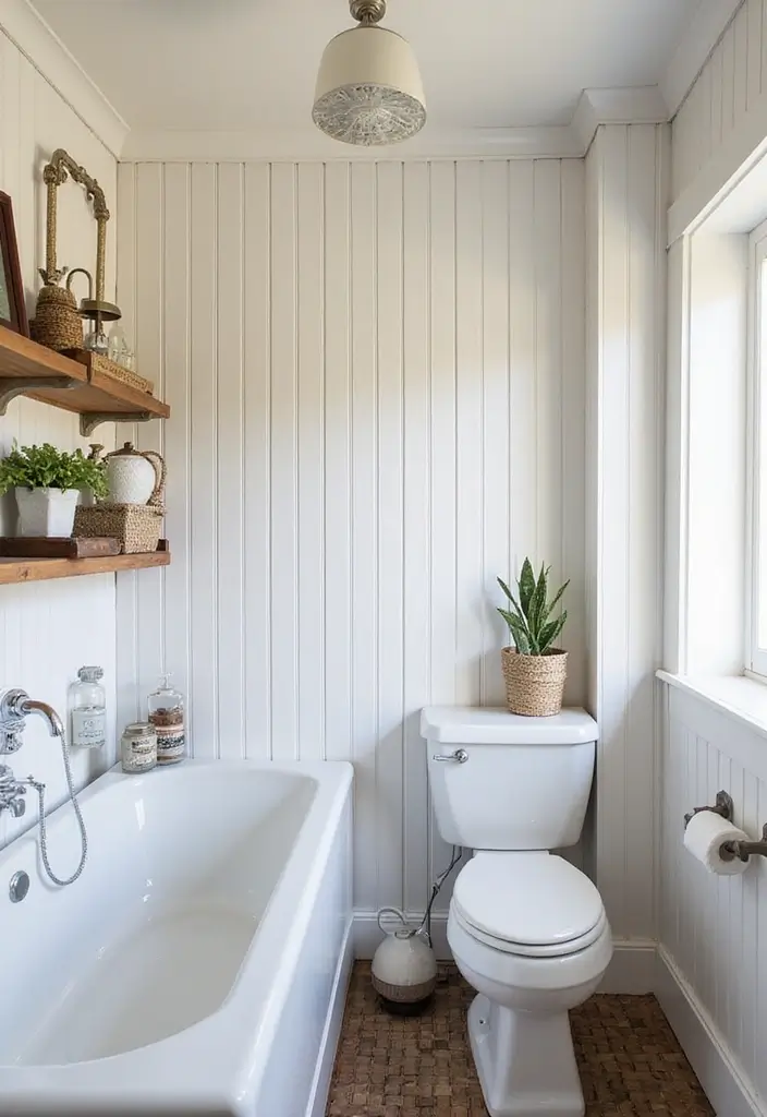 29 Ceiling Molding Ideas That Add Architectural Depth - 4. Beadboard Ceiling