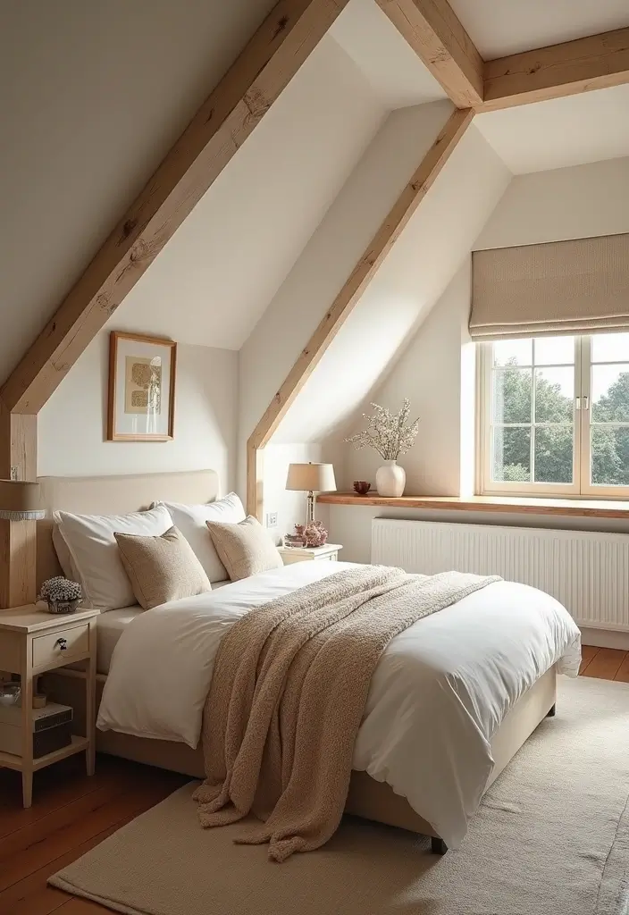 29 Slanted Ceiling Bedroom Ideas That Maximize Style and Space - 29. Designing with a Theme