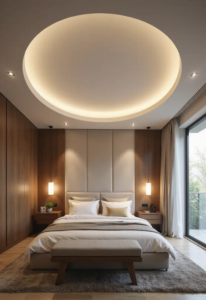 30 Bedroom Ceiling Ideas That Complete the Look - 12. Lighted Ceilings