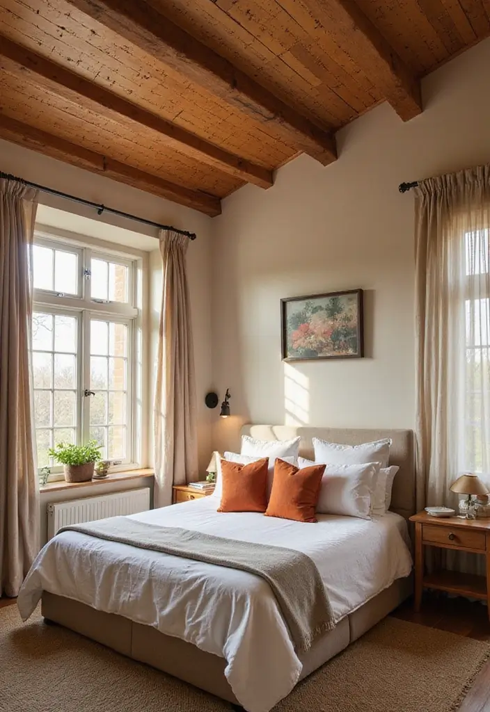 30 Bedroom Ceiling Ideas That Complete the Look - 8. Beadboard Ceilings