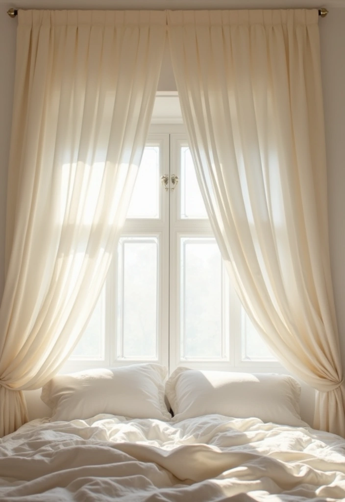 30 Bedroom Ceiling Ideas That Complete the Look - 9. Fabric Draping