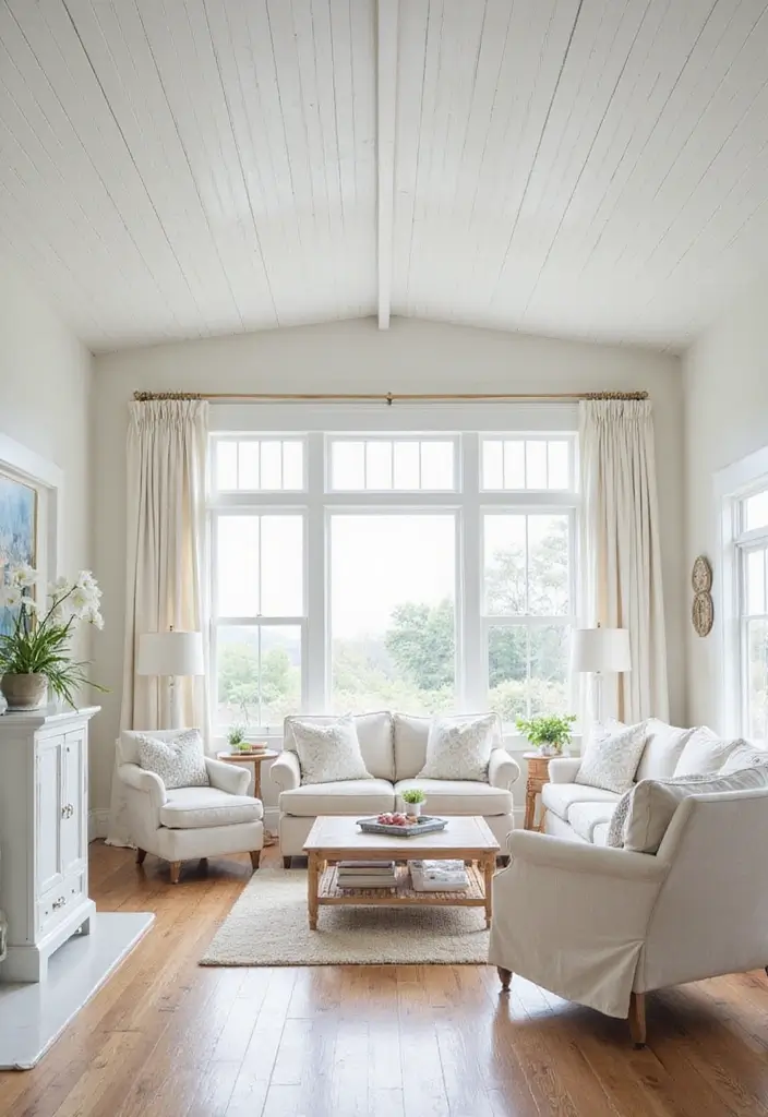 30 Cheap Ceiling Ideas That Still Look Expensive - 9. Painted Wooden Ceilings