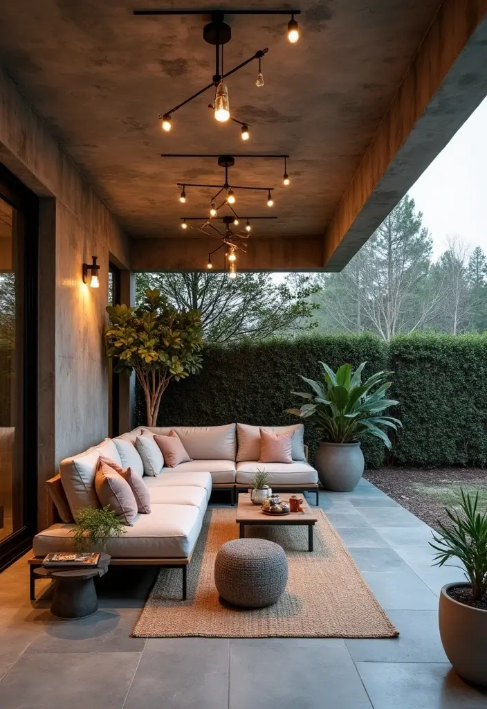 30 Patio Ceiling Designs That Make Outdoor Living Luxe 28. Concrete Ceilings Urban Edge