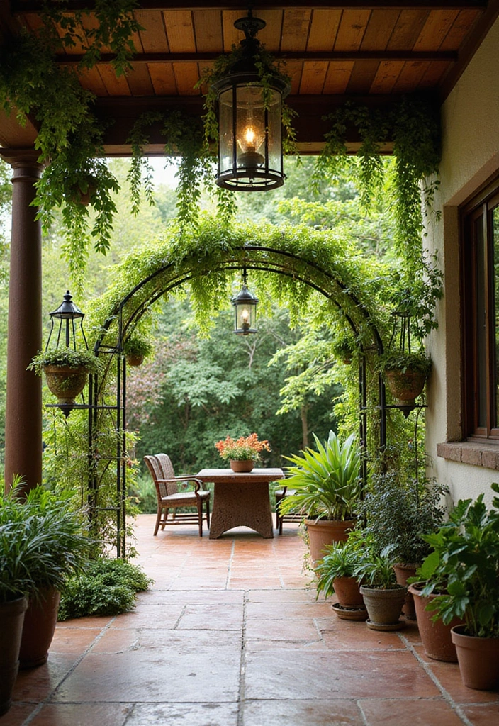 30 Patio Ceiling Designs That Make Outdoor Living Luxe 5. Natural Elements Bringing the Outdoors In