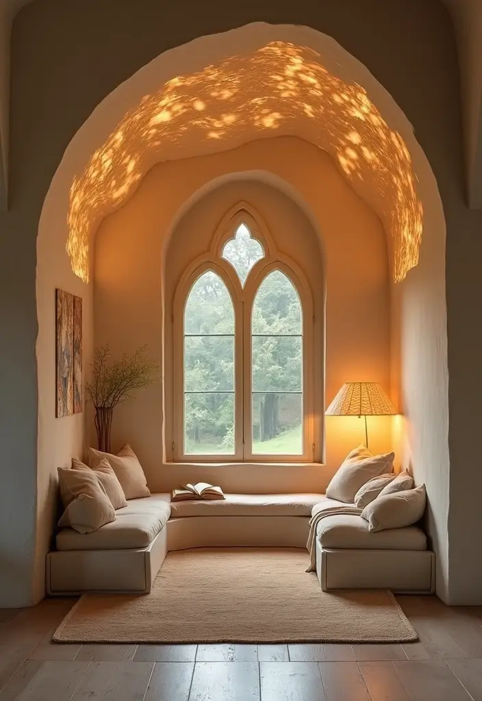30 Profile Light Ceiling Designs That Glow With Elegance - 10. Nature-Inspired Designs
