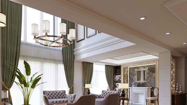 how to hang decorations from high ceiling mastering vertical decorating challenges with style and safety 69272514706fc.jpg