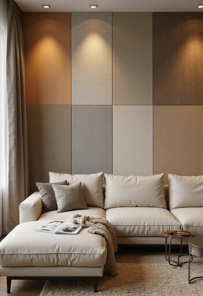 12 Accent Wall Ideas Living Room for Bold Updated Character 78 12 Accent Wall Ideas Living Room for Bold Updated Character 8. Eco Friendly Fabric Panels